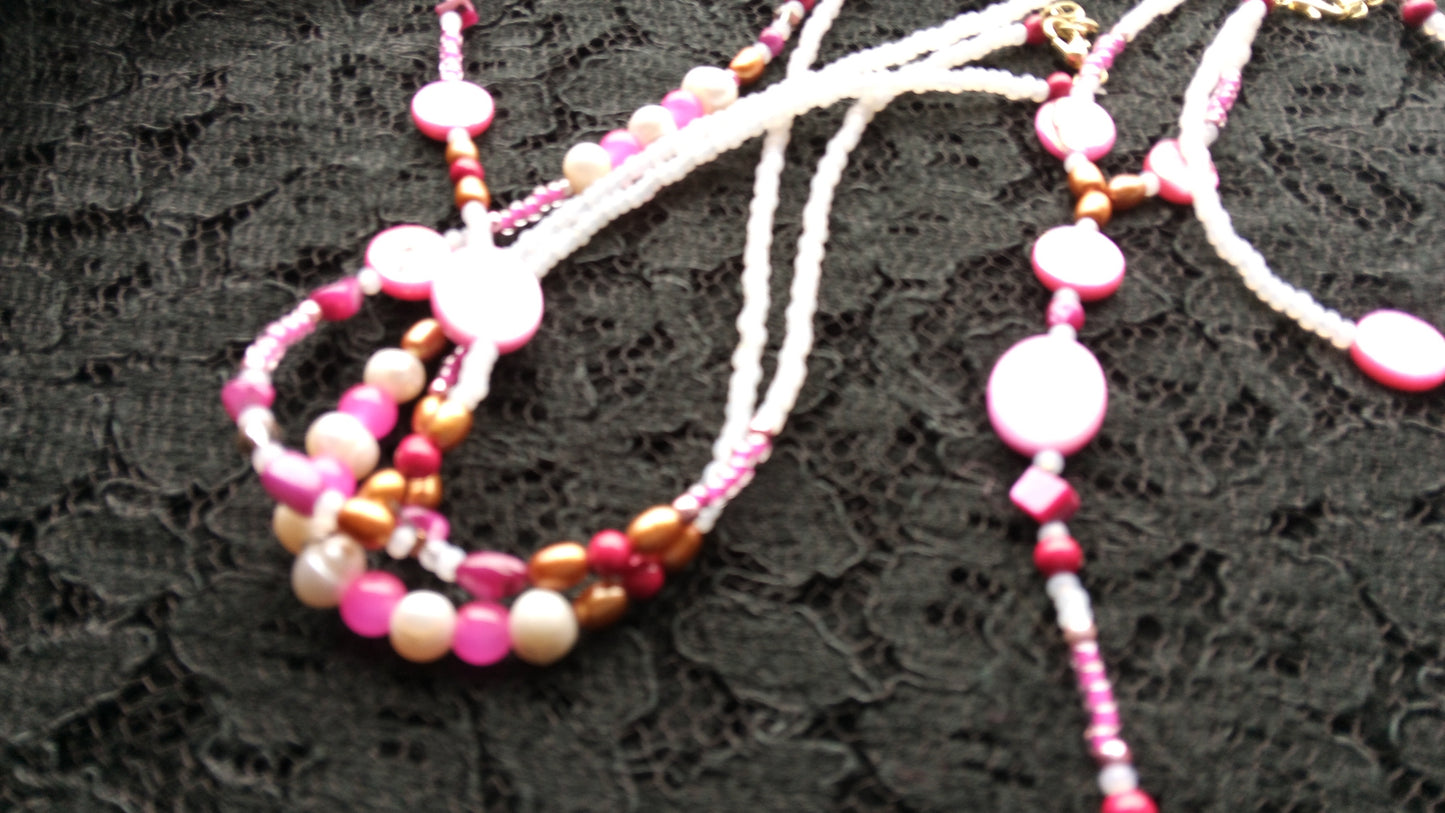 PINK SHELLS & PEARLS
