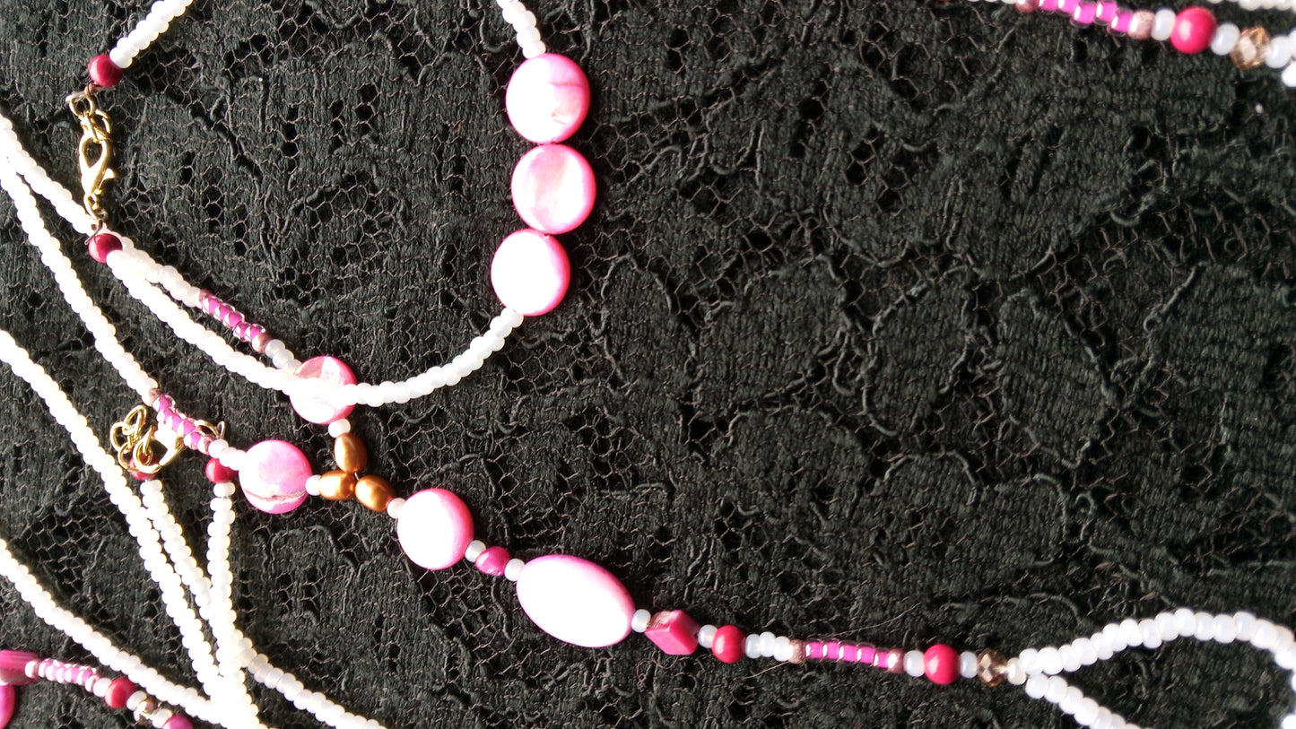 PINK SHELLS & PEARLS