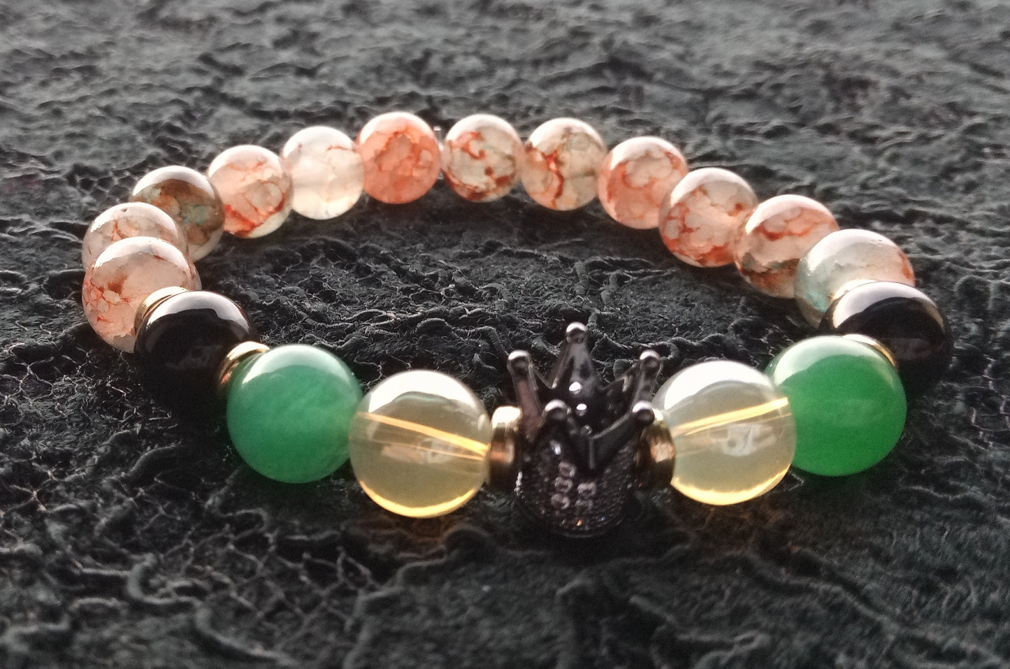 FATHER EARTH ( GREEN AVENTURINE)
