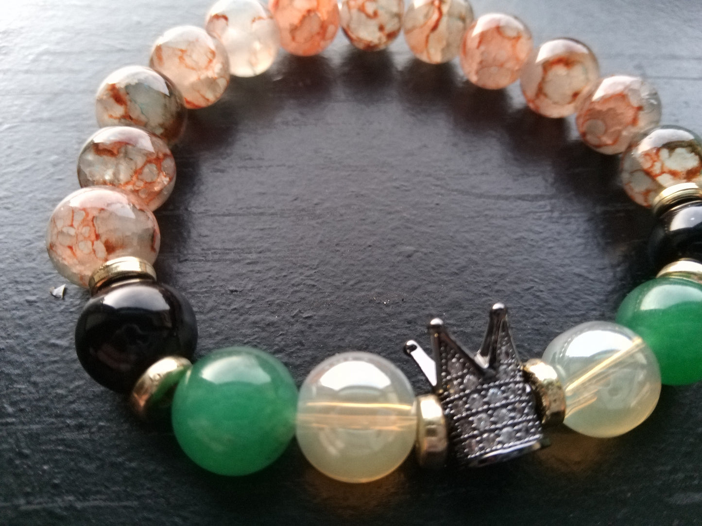 FATHER EARTH ( GREEN AVENTURINE)