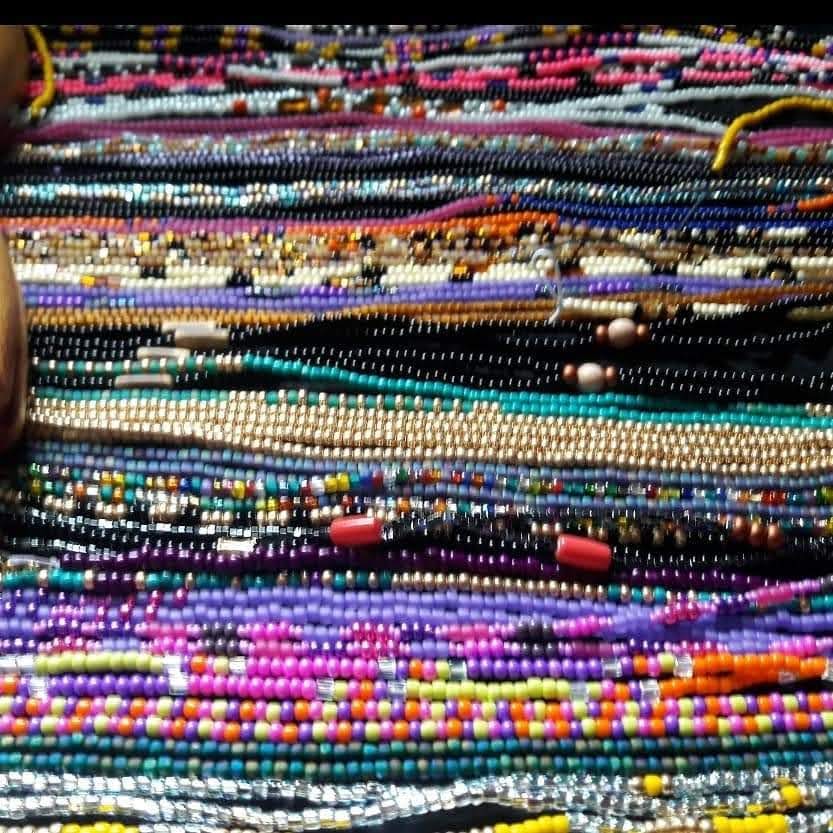 CUSTOM WAIST BEADS ( TIE ONS )