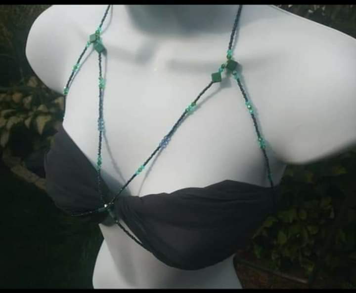 GODDESS BRAS ( CUSTOM BEADED BRA )