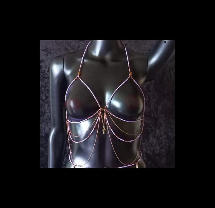 GODDESS BRAS ( CUSTOM BEADED BRA )