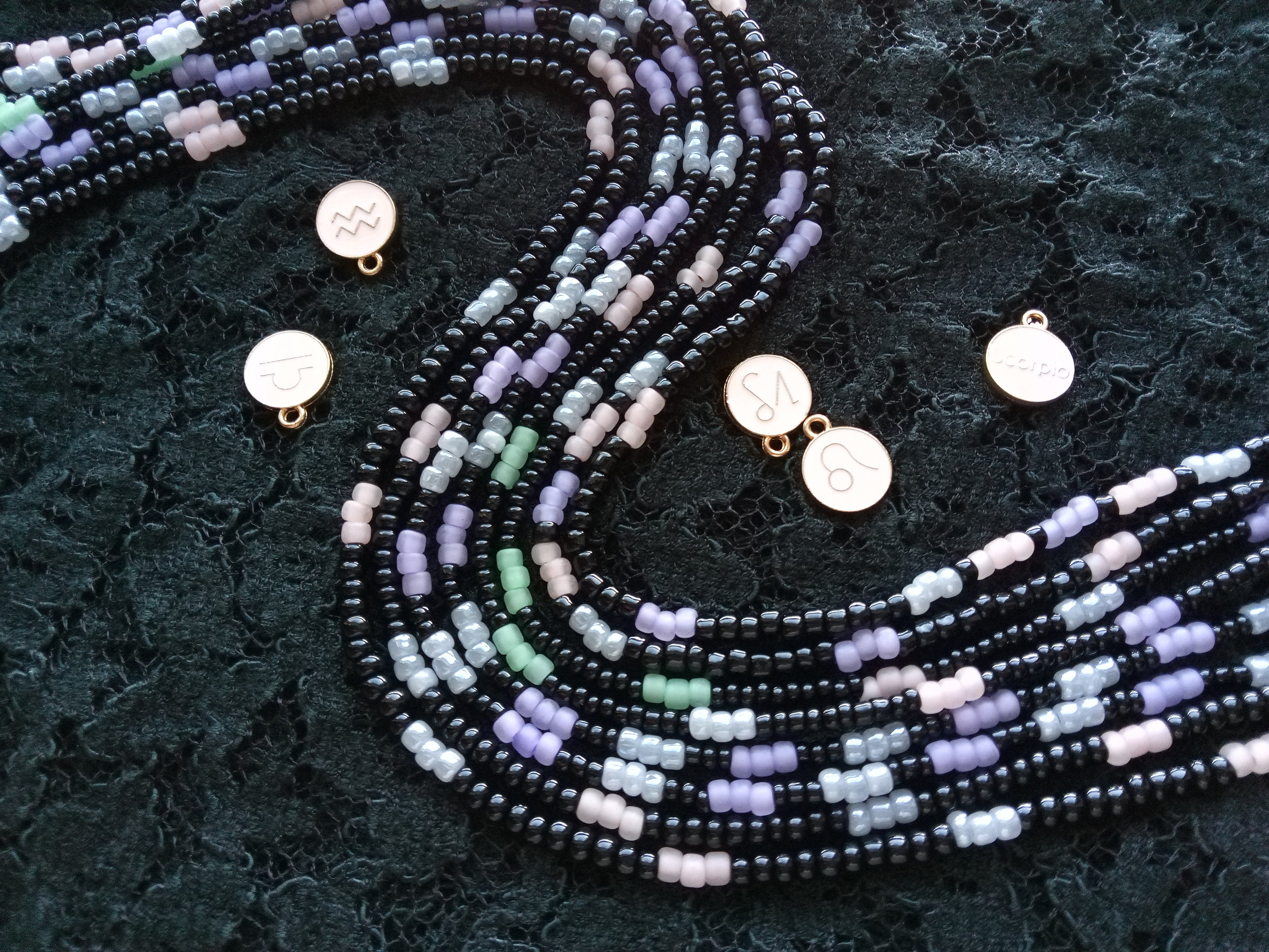 ZODIAC GODDESS ( TIE  SET ) ADD YOUR SIGN
