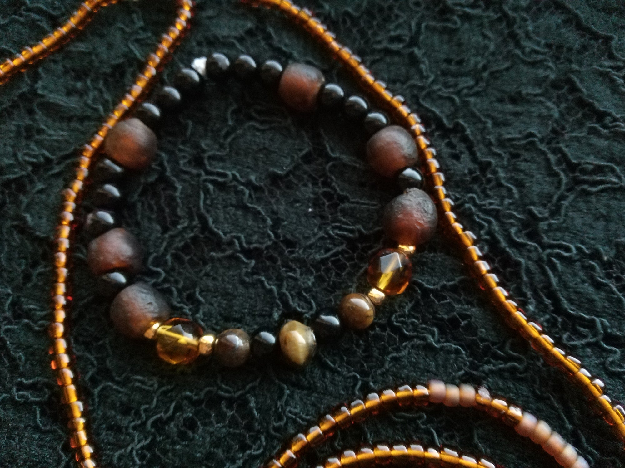HER PROTECTION...HIS BALANCE ( TIGER EYE HIS&HERS SET )