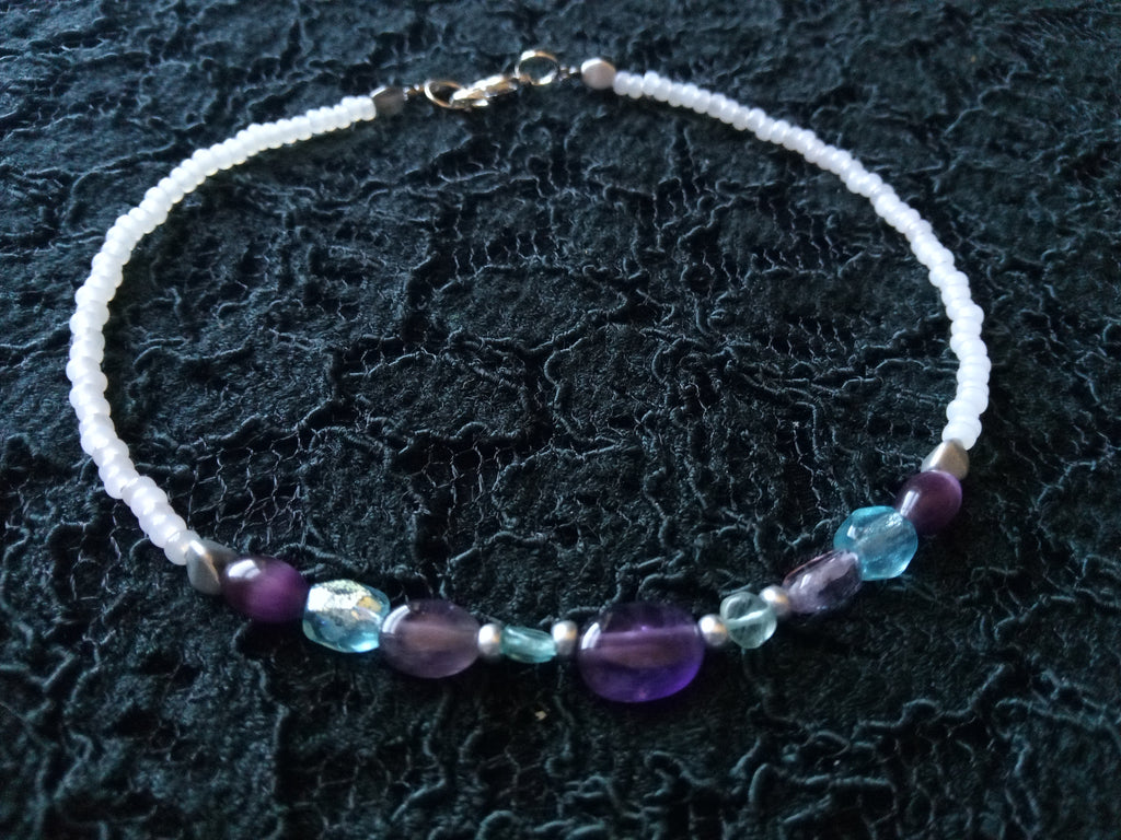 HER INNER PEACE ( AMETHYST & APATITE)