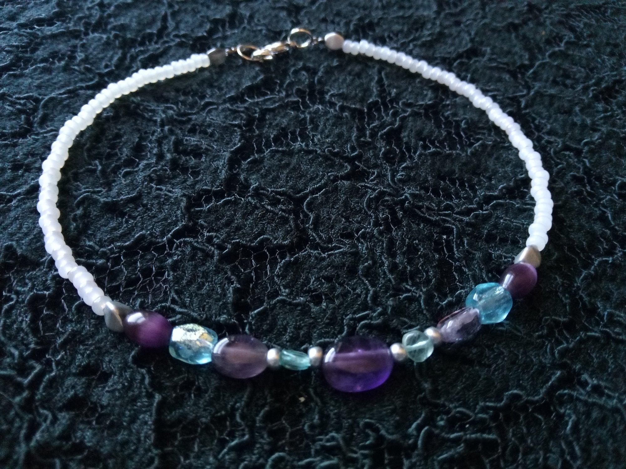 HER INNER PEACE ( AMETHYST & APATITE)