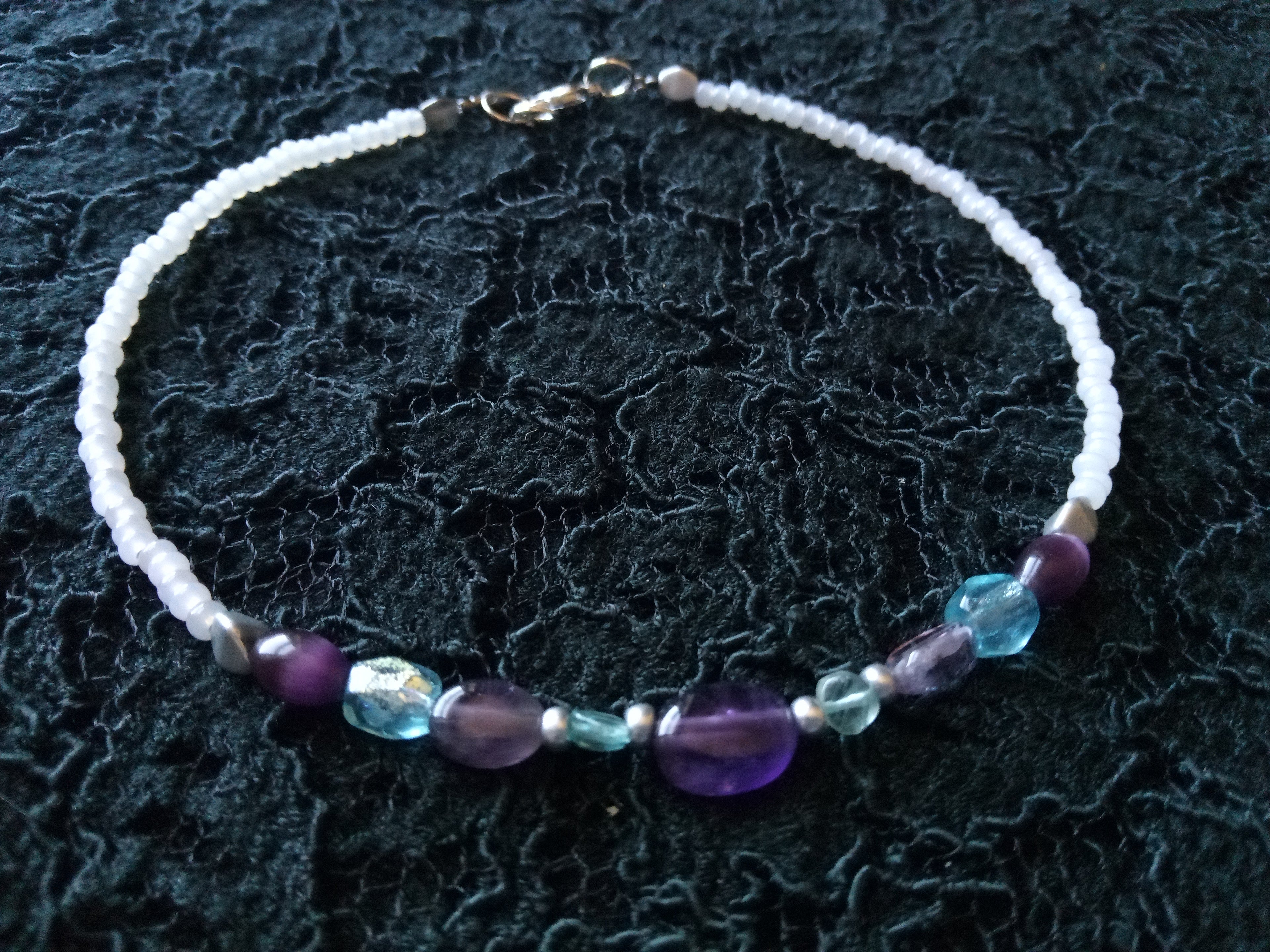 HER INNER PEACE ( AMETHYST & APATITE)