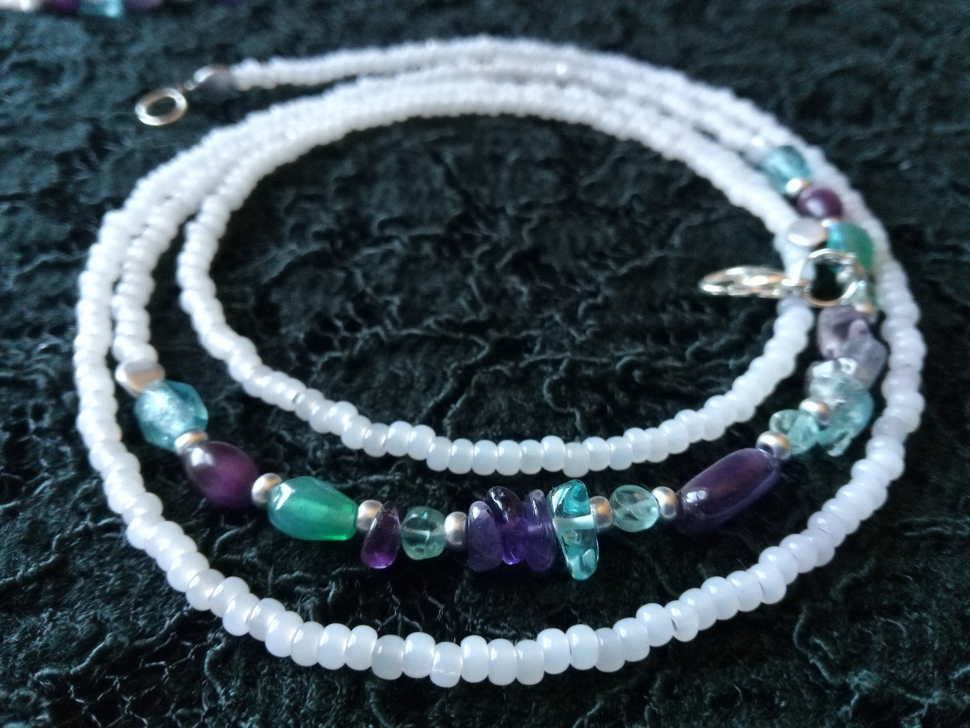 HER INNER PEACE ( AMETHYST & APATITE)