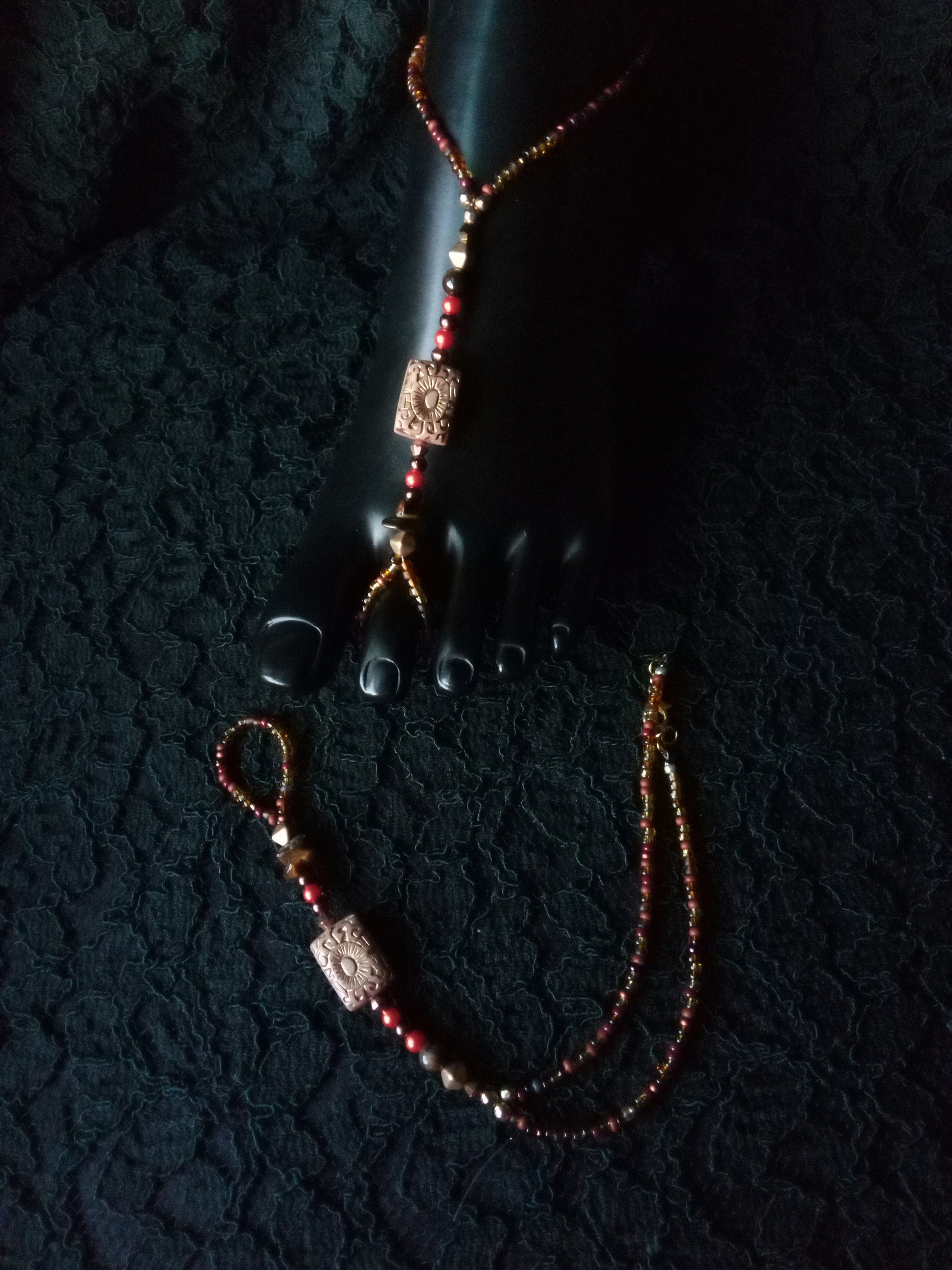 HER FEET IN THE SOIL ( TIGER EYE)