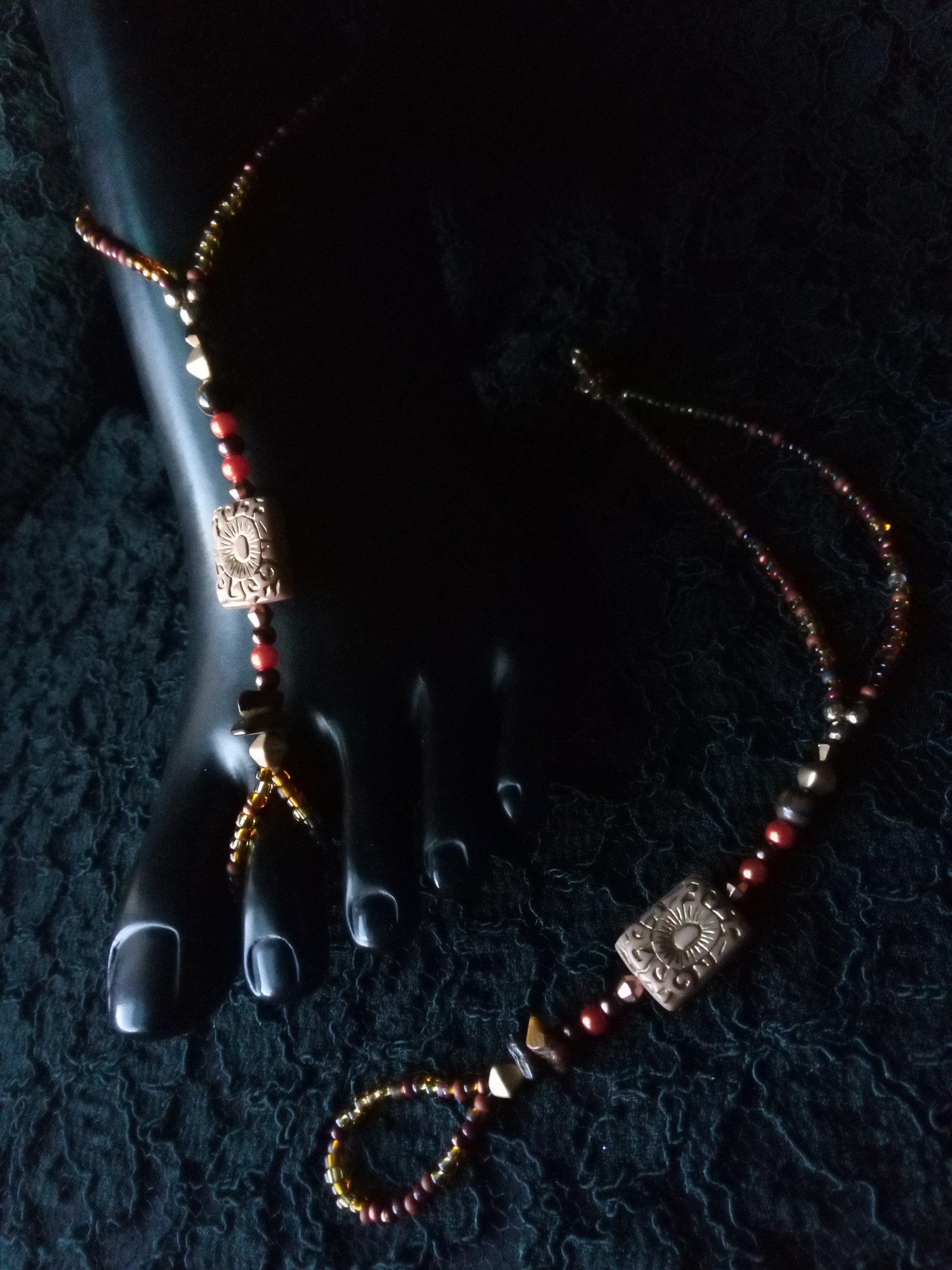 HER FEET IN THE SOIL ( TIGER EYE)