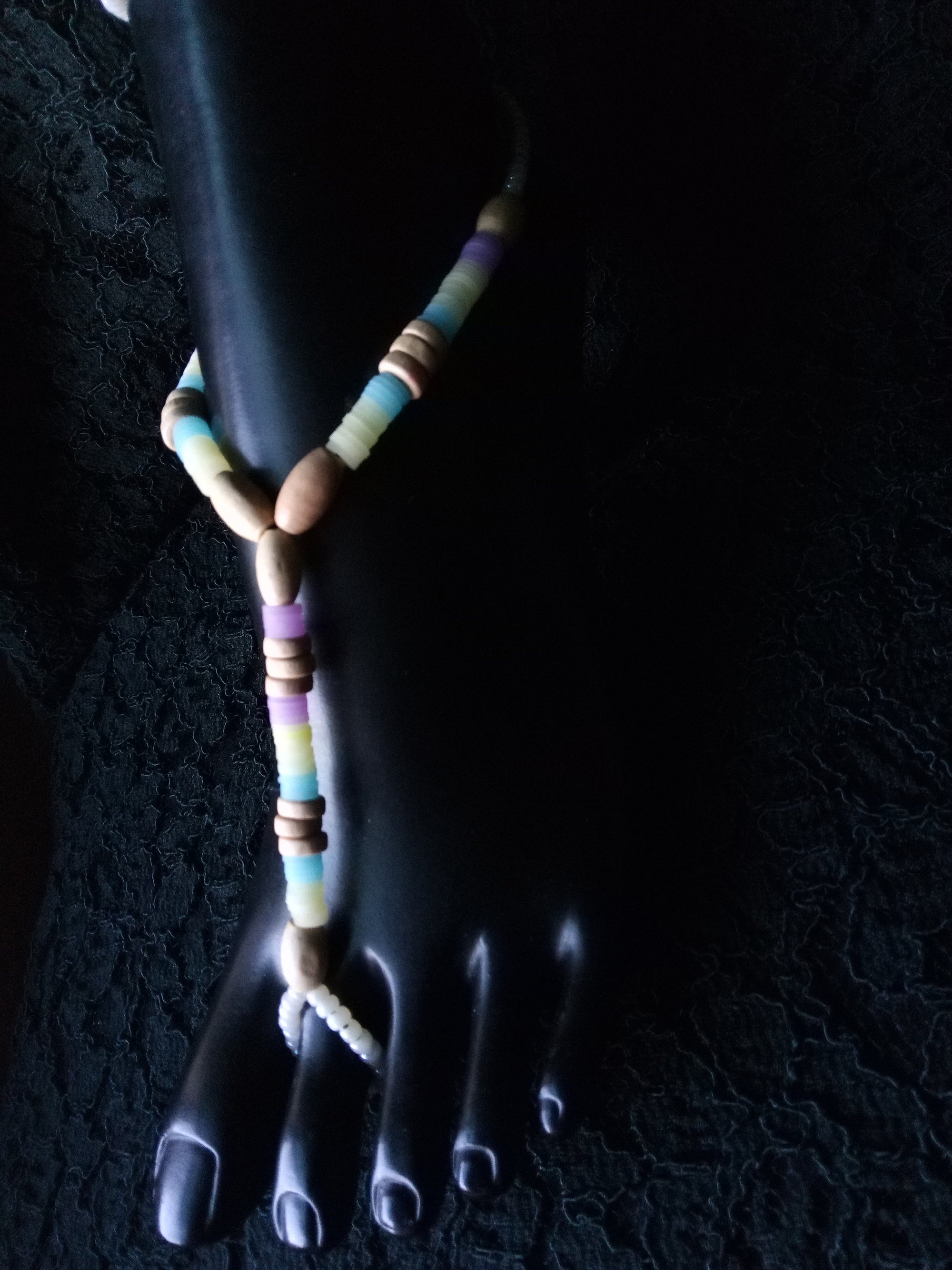 CARIBBEAN TWIST ( STRETCH FOOT JEWELRY SET )
