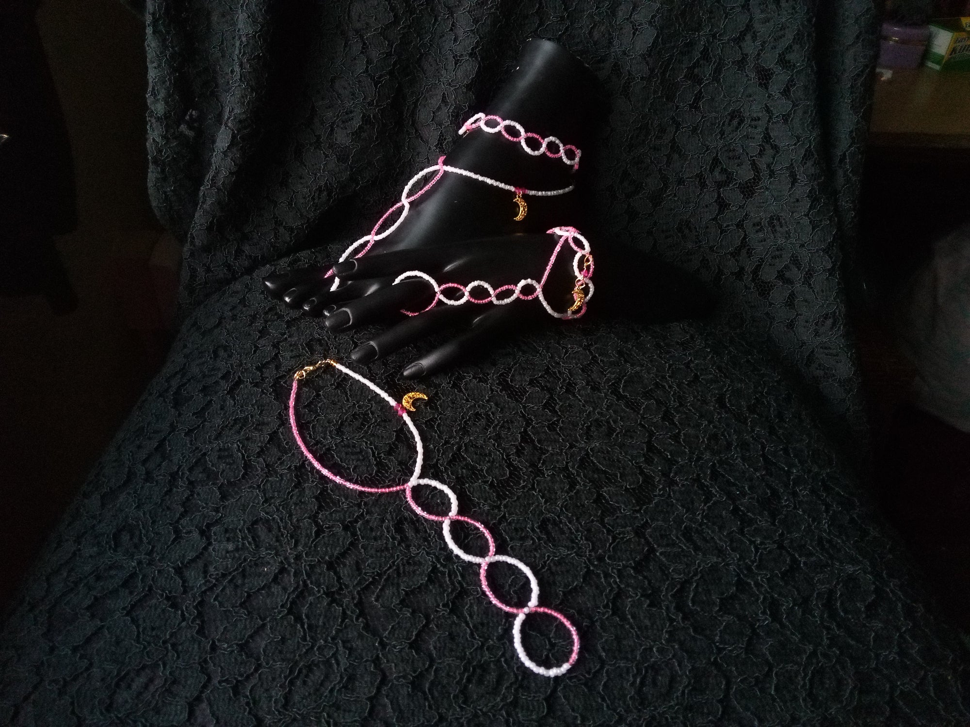 MOON GAZE ( FULL FOOT JEWELRY SET)