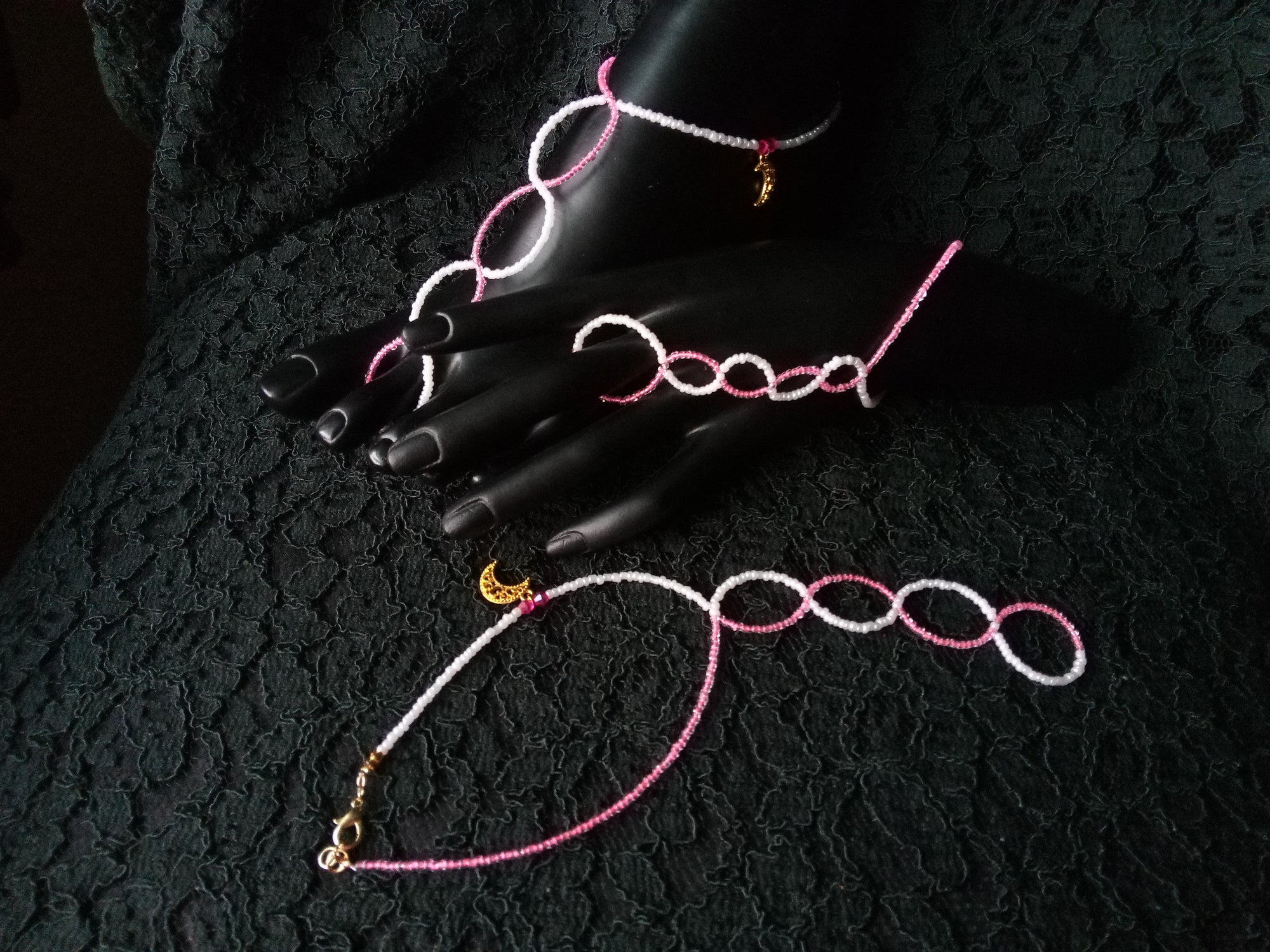 MOON GAZE ( FULL FOOT JEWELRY SET)