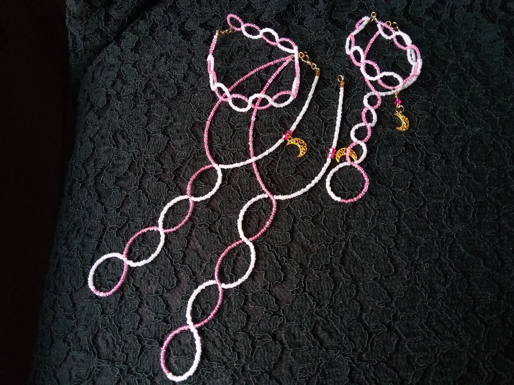 MOON GAZE ( FULL FOOT JEWELRY SET)