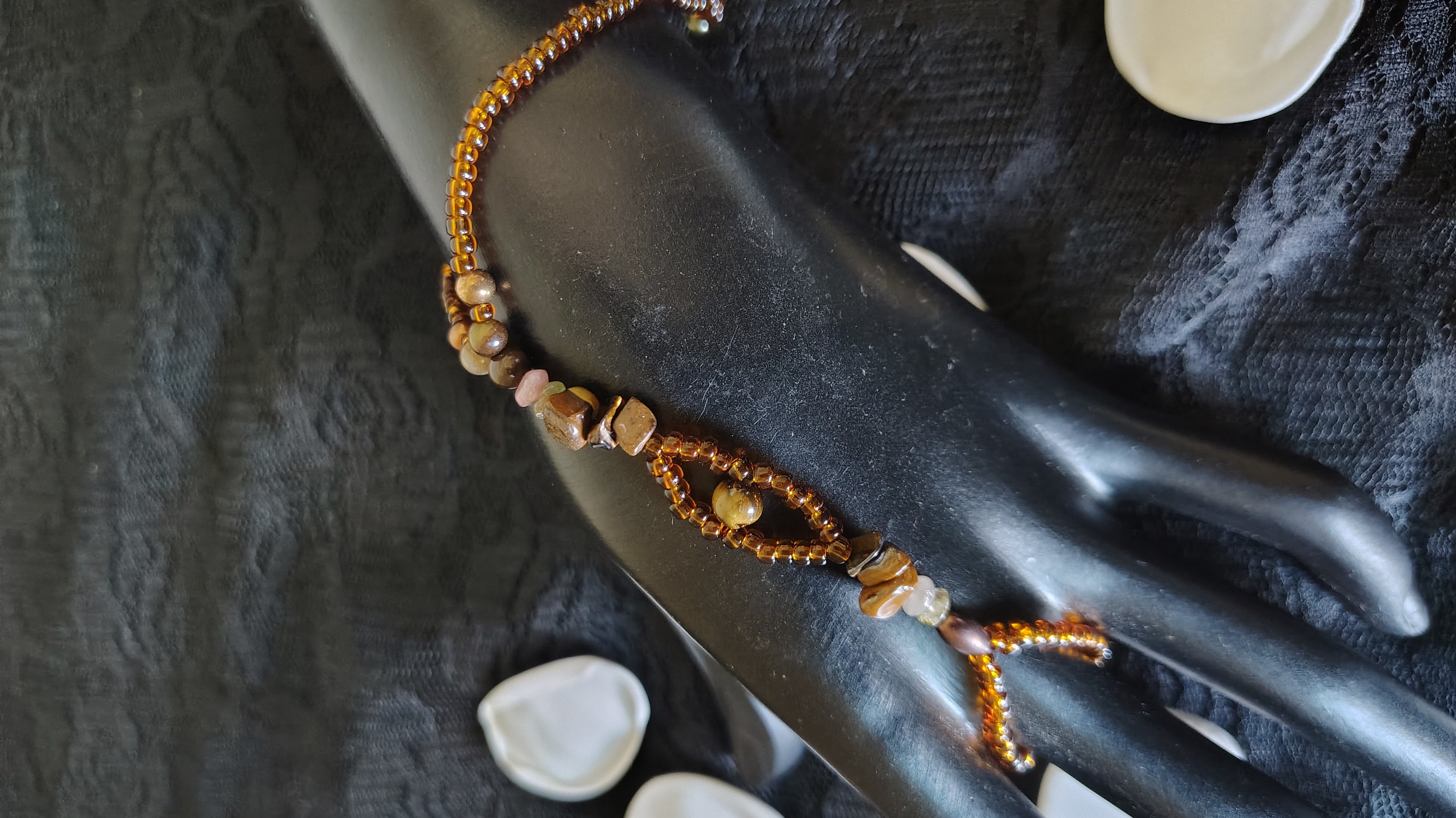 MA'AT SISTRUM SONG HAND BRACELET