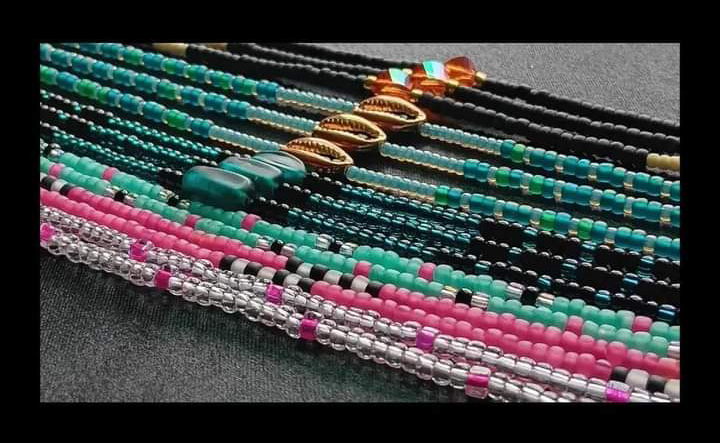 CUSTOM WAIST BEAD ( STRETCH )