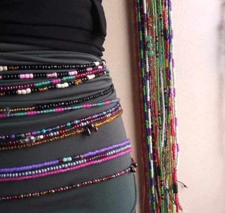 CUSTOM WAIST BEAD ( STRETCH )