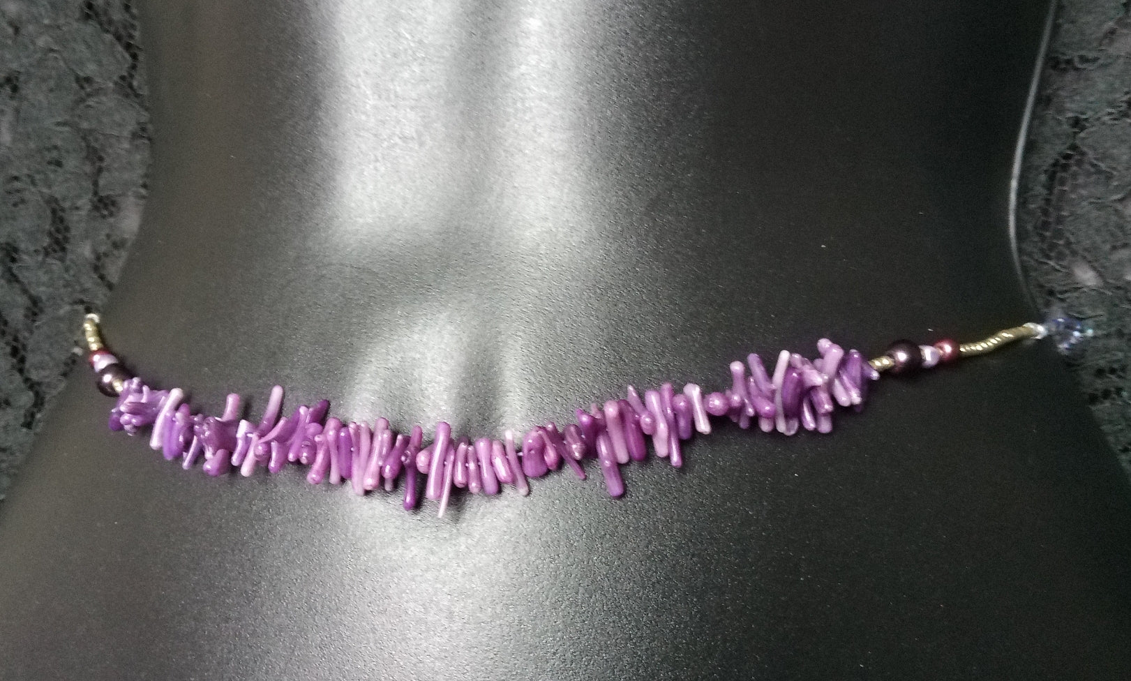 PURPLE BAMBOO ( WAIST BEAD & ANKLET )