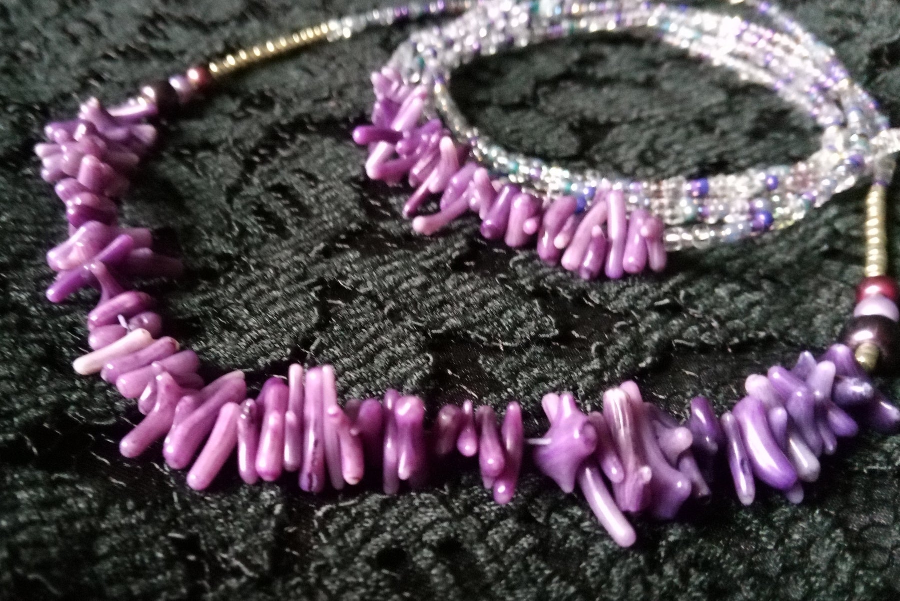 PURPLE BAMBOO ( WAIST BEAD & ANKLET )