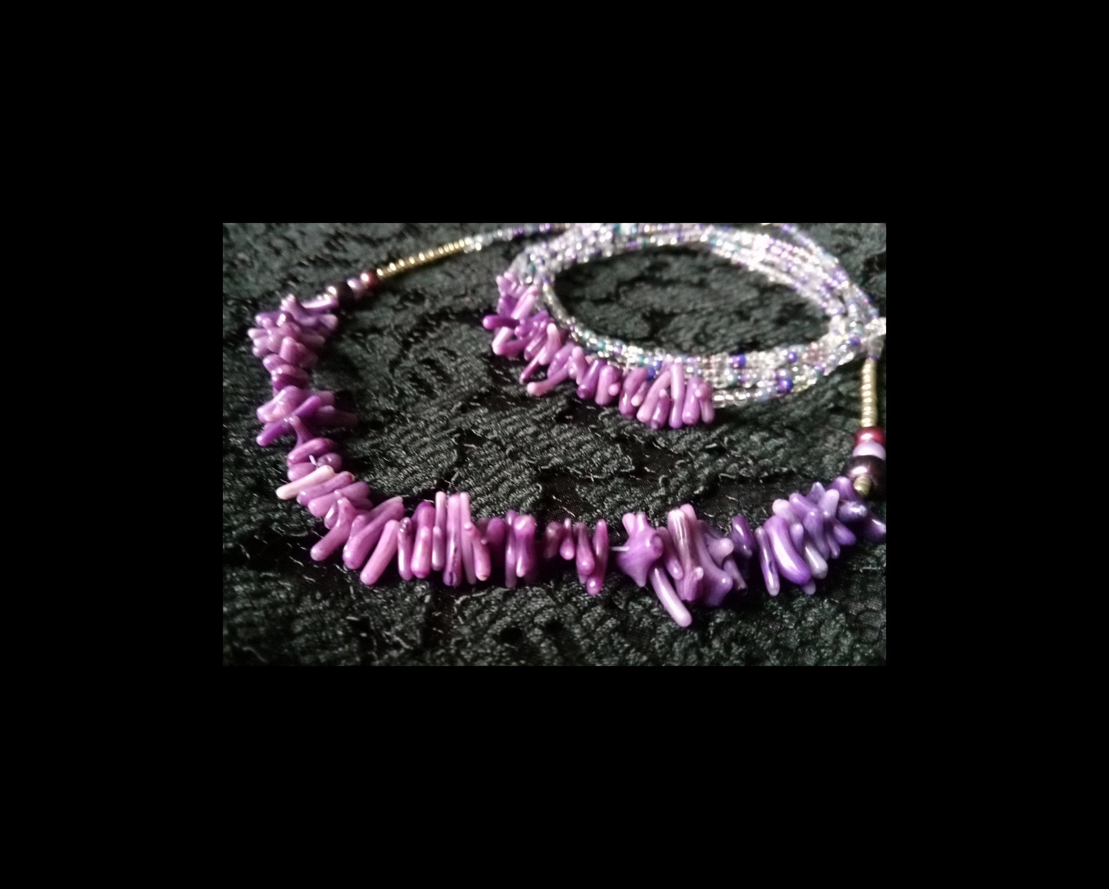 PURPLE BAMBOO ( WAIST BEAD & ANKLET )
