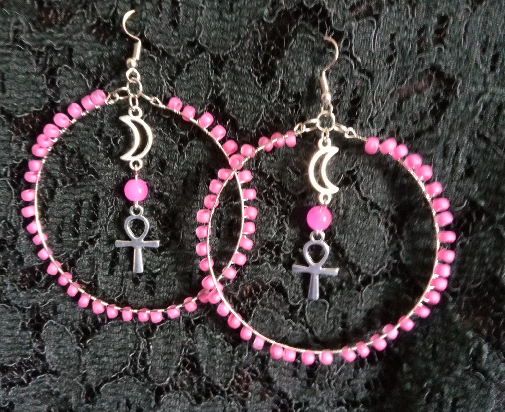 SHE ROSE HOOPS