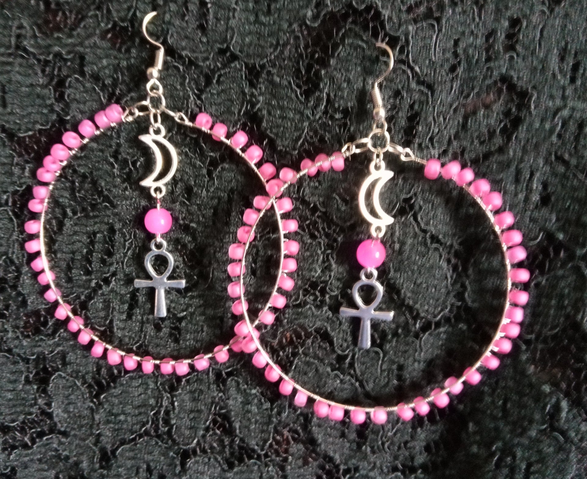 SHE ROSE HOOPS