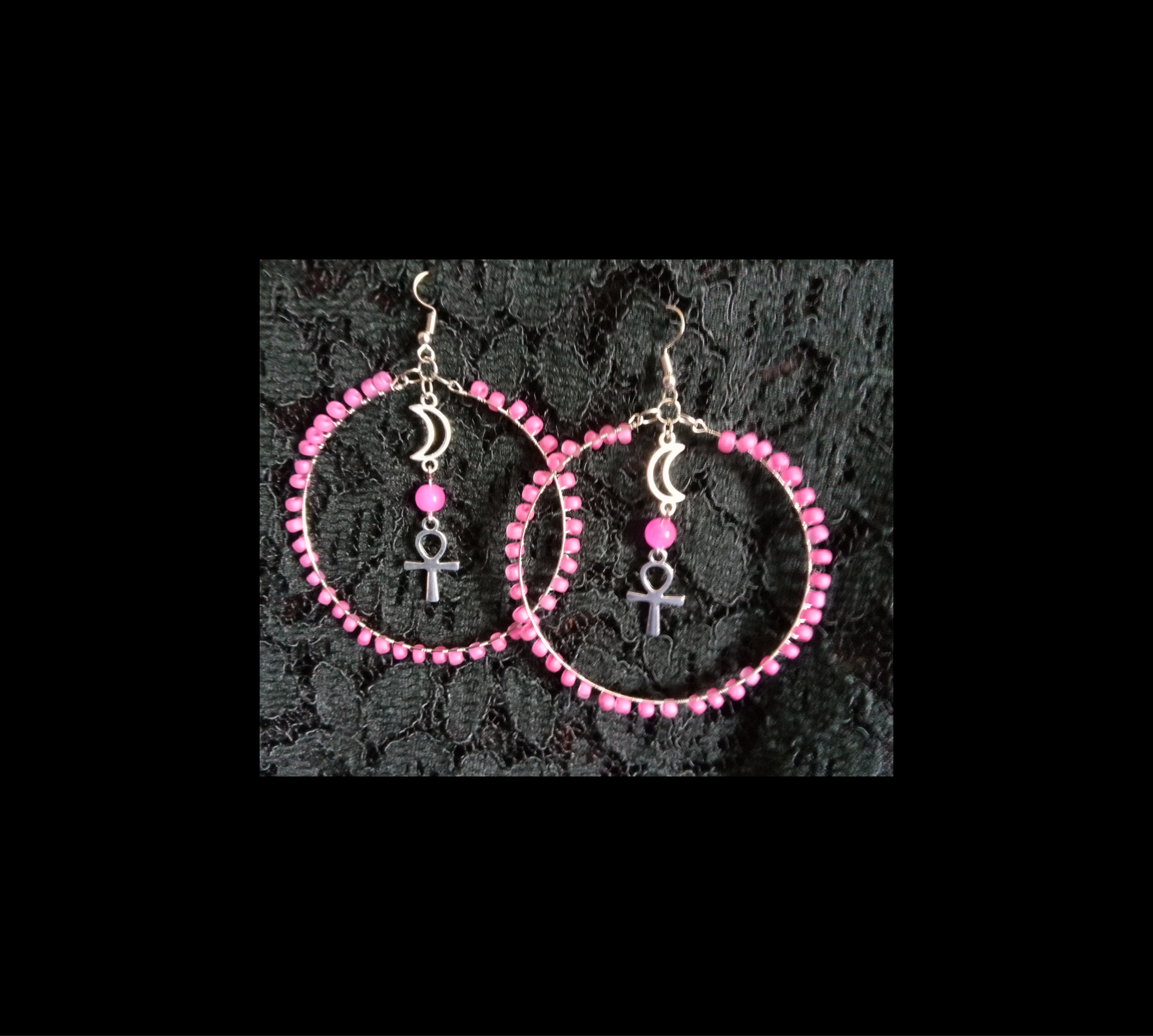 SHE ROSE HOOPS