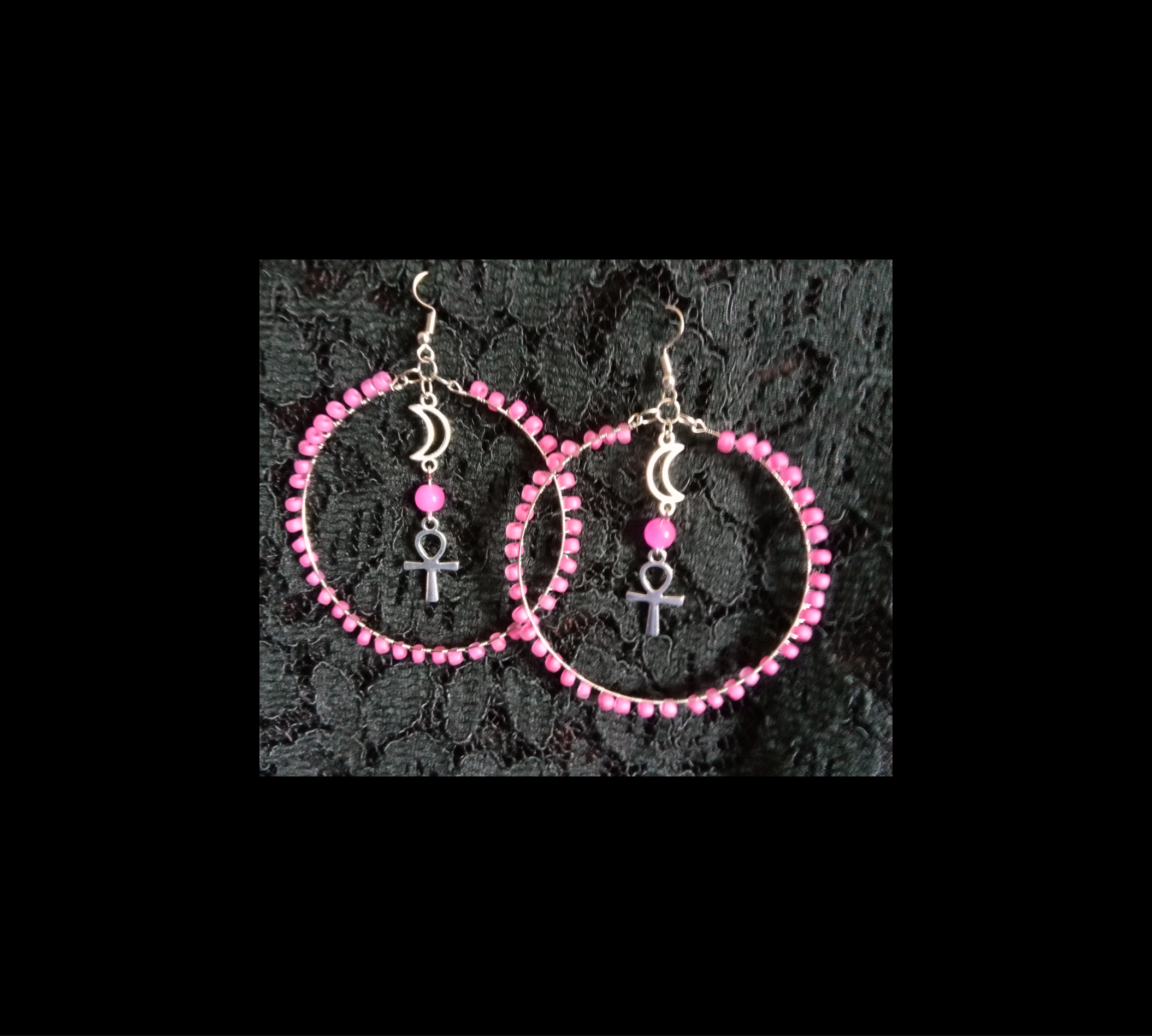 SHE ROSE HOOPS