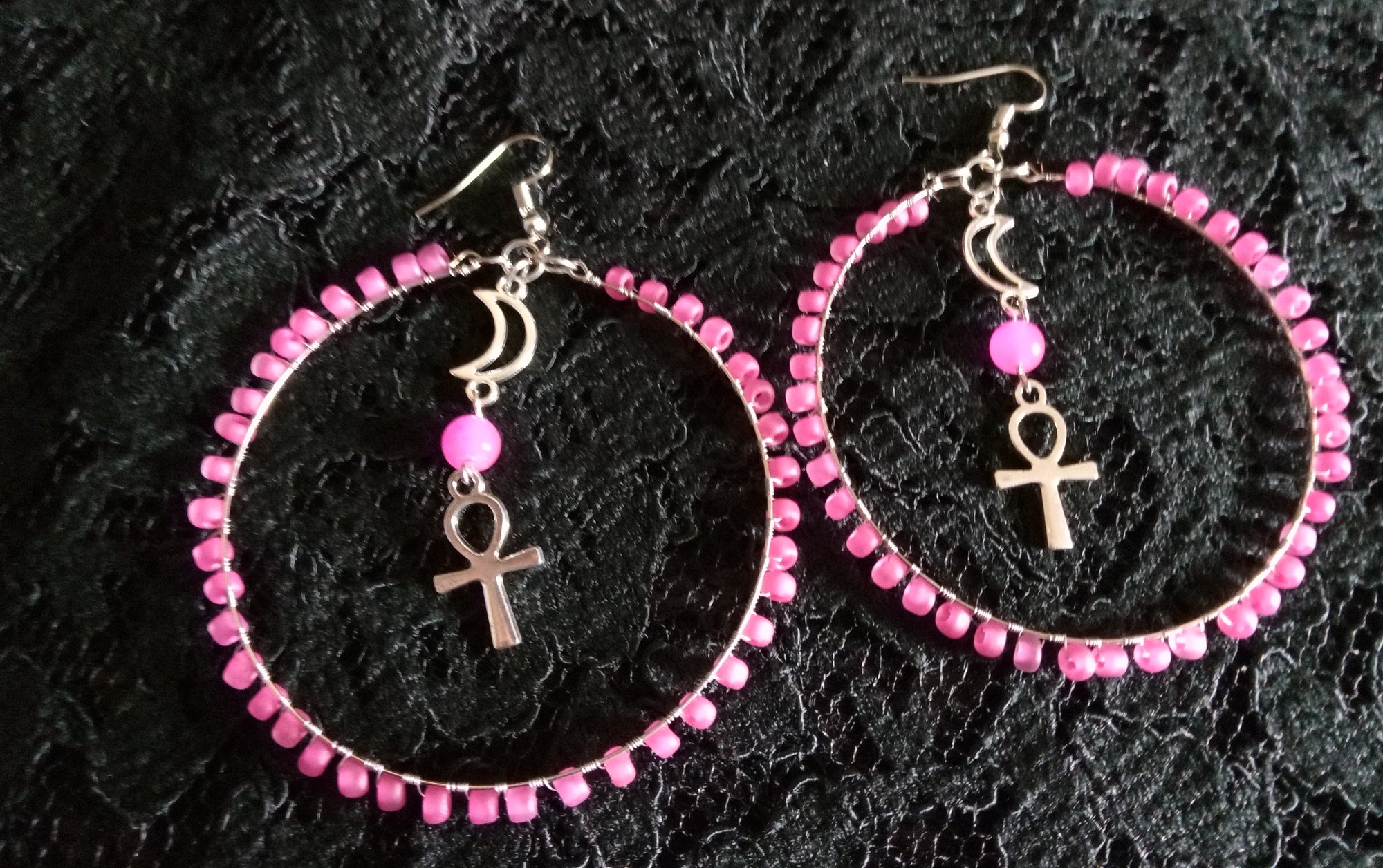 SHE ROSE HOOPS