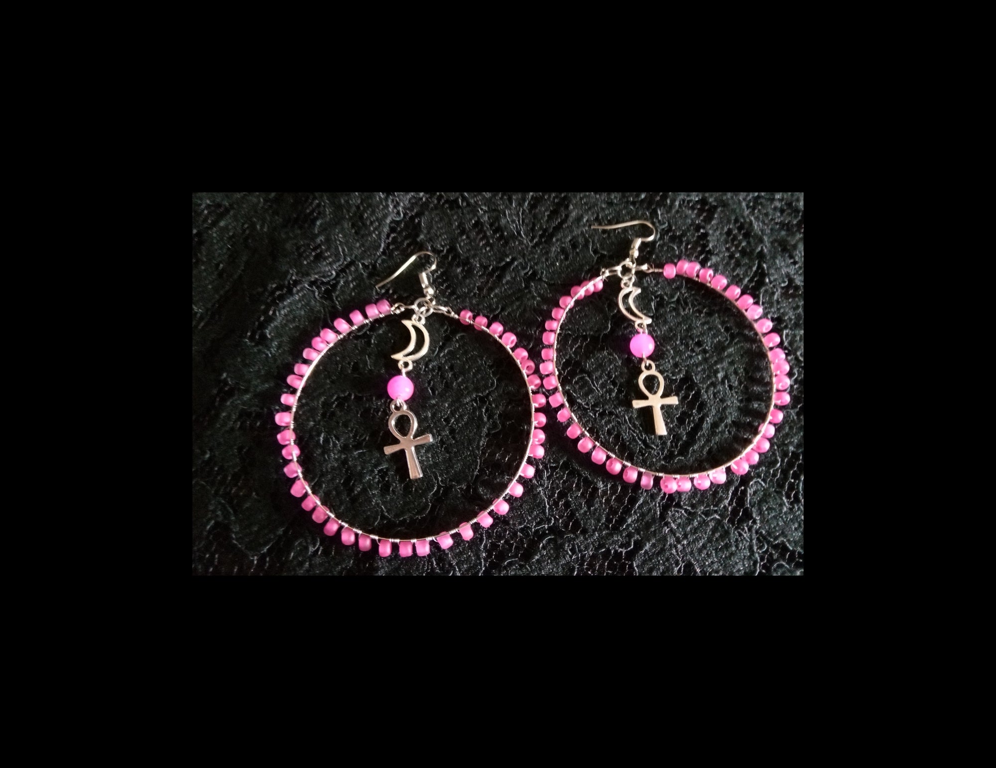 SHE ROSE HOOPS