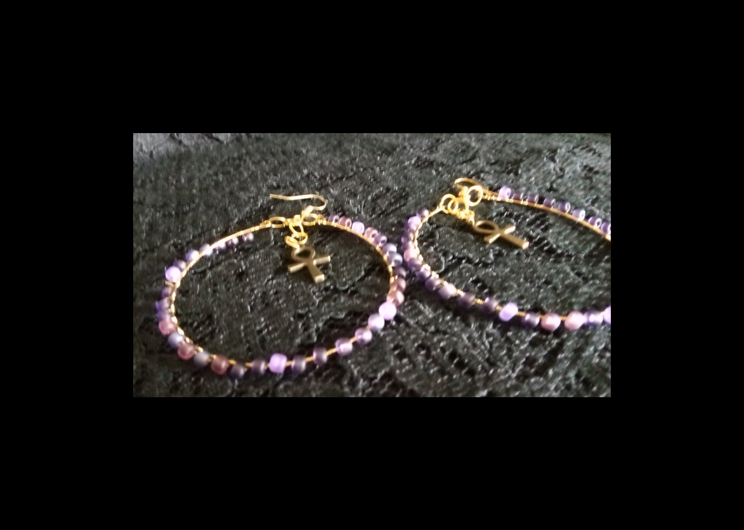 PURPLE KEY TO LIFE HOOPS