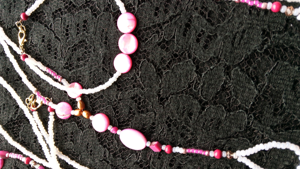 PINK SHELLS & PEARLS