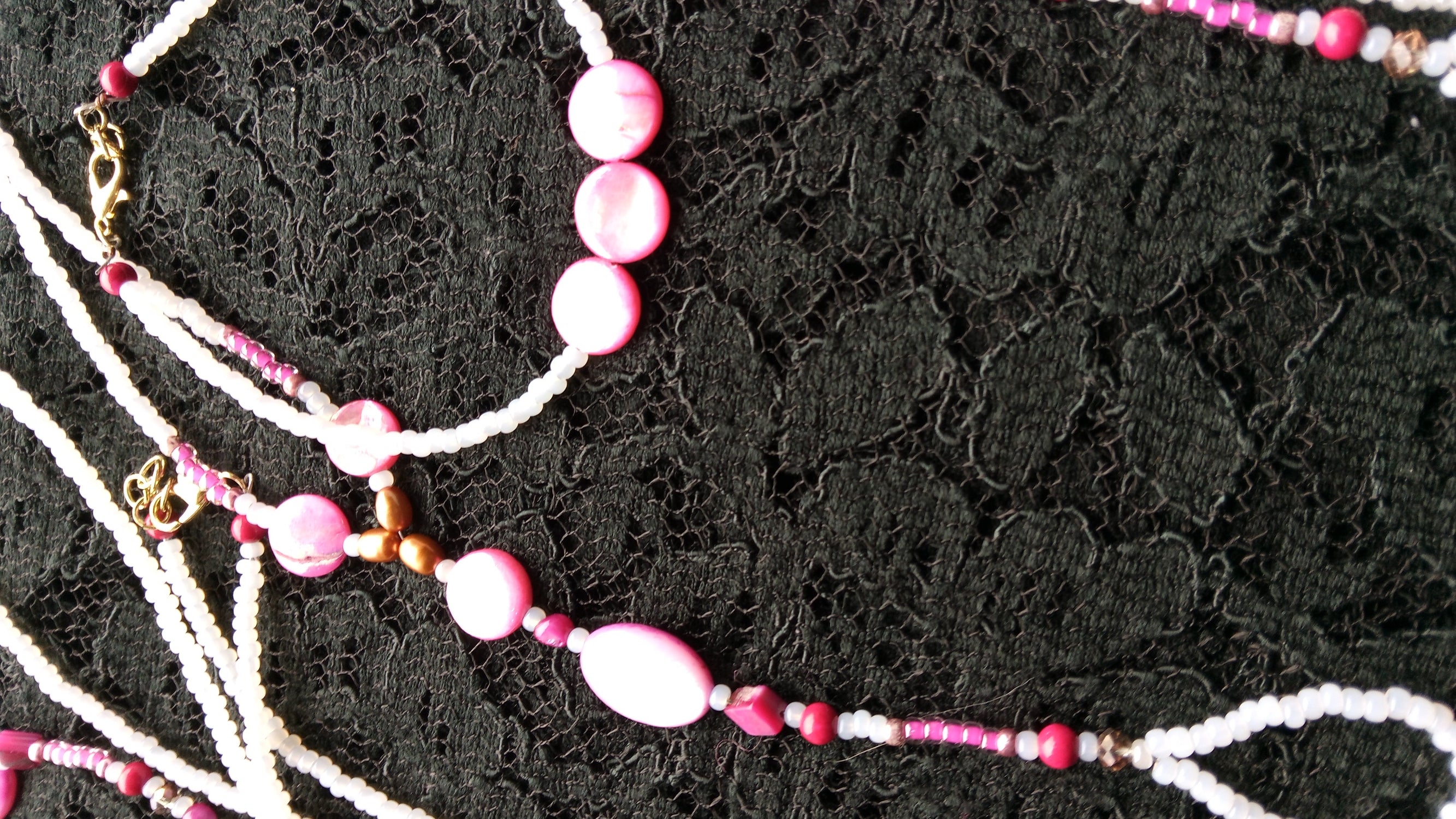 PINK SHELLS & PEARLS