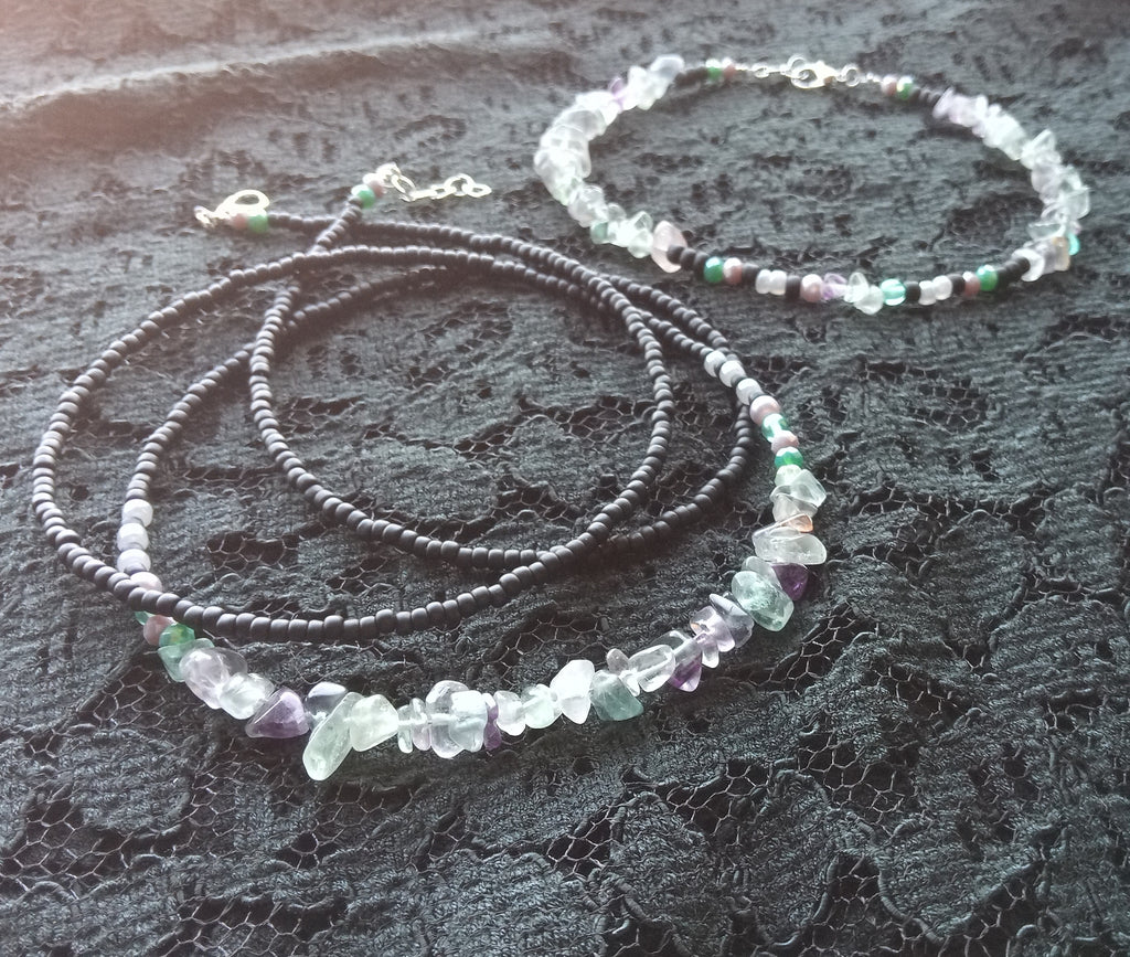 HER PROTECTION ( RAINBOW FLUORITE)
