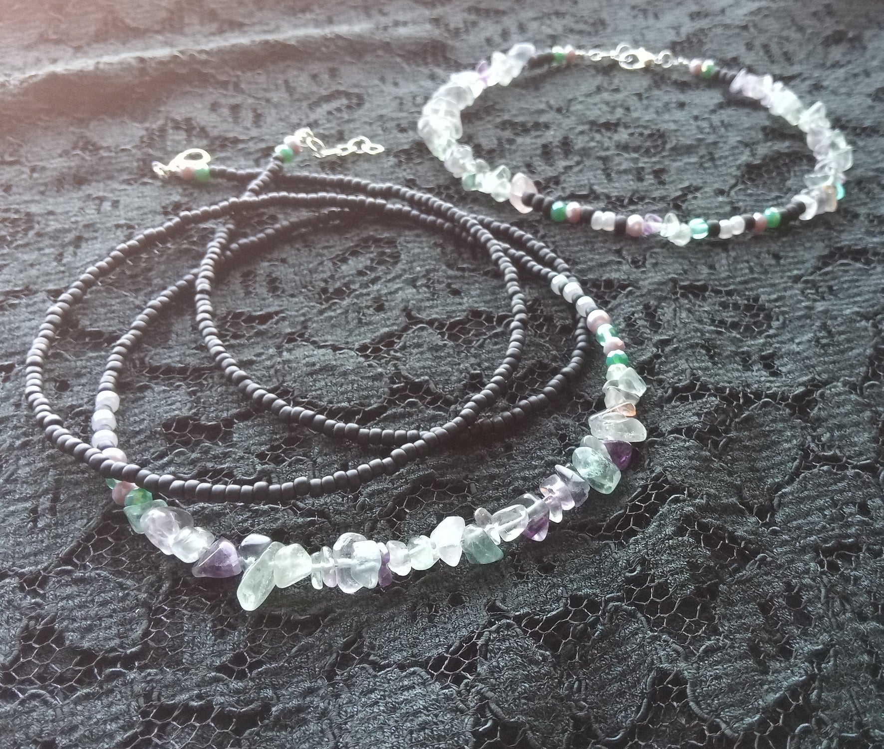 HER PROTECTION ( RAINBOW FLUORITE)
