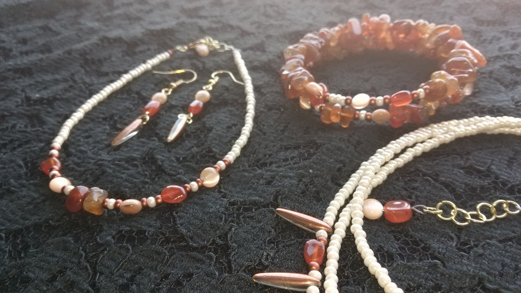 SHE IS ART ( CARNELIAN) FULL SET