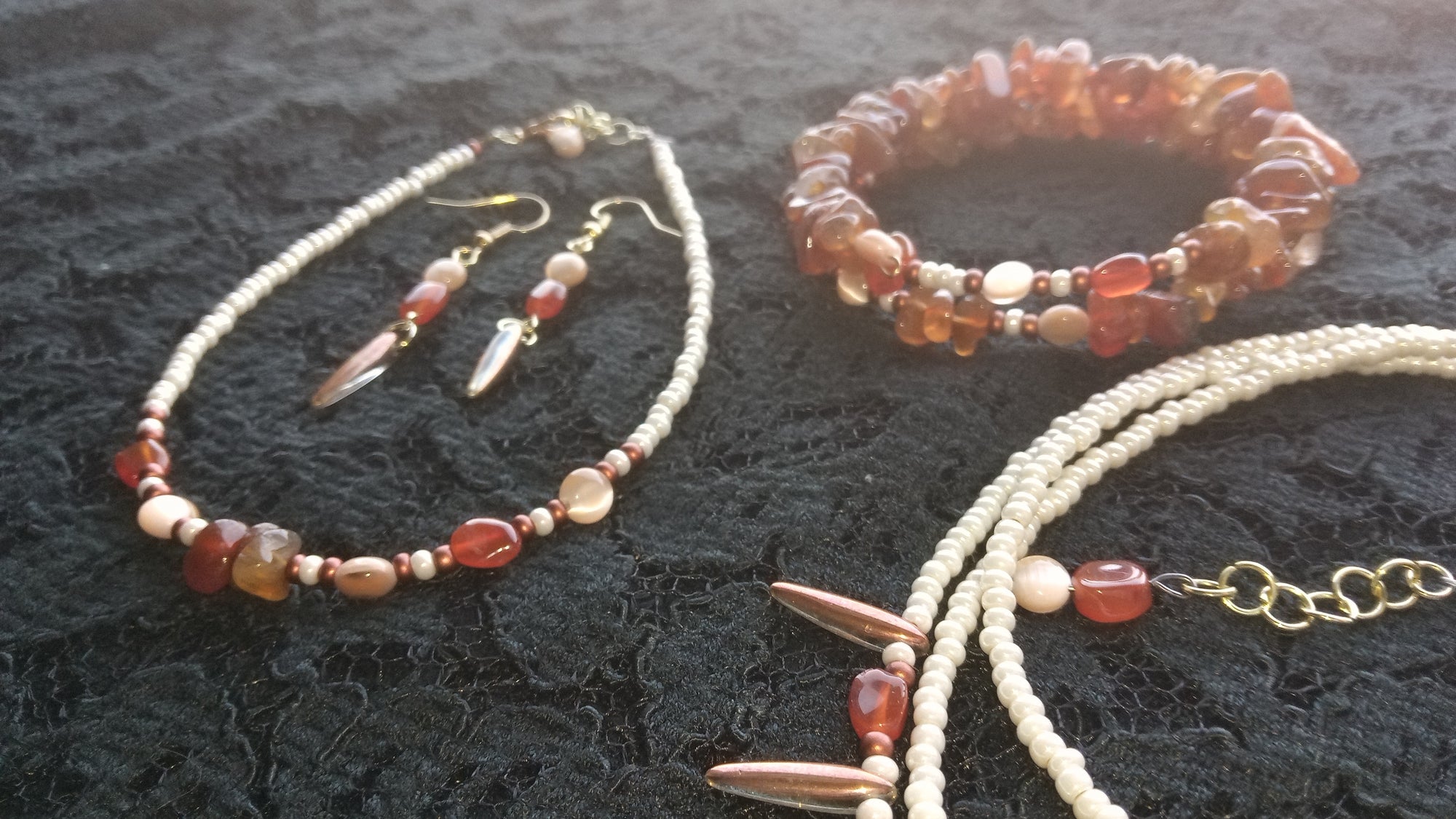 SHE IS ART ( CARNELIAN) FULL SET