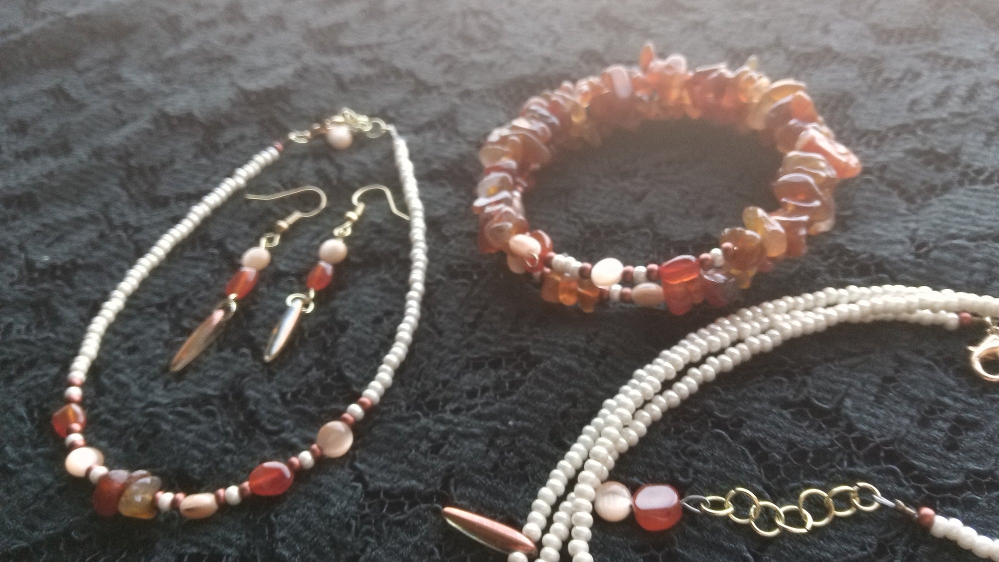 SHE IS ART ( CARNELIAN) FULL SET
