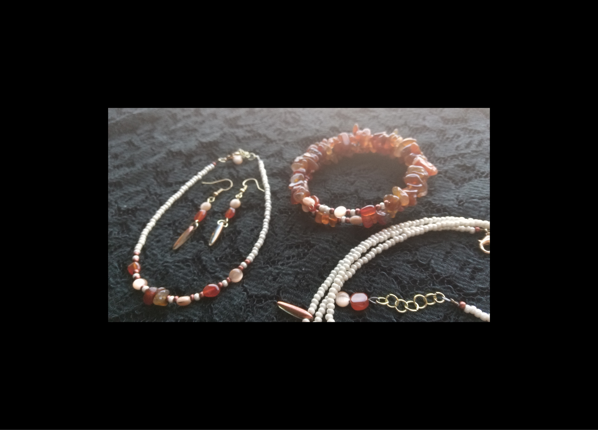 SHE IS ART ( CARNELIAN) FULL SET