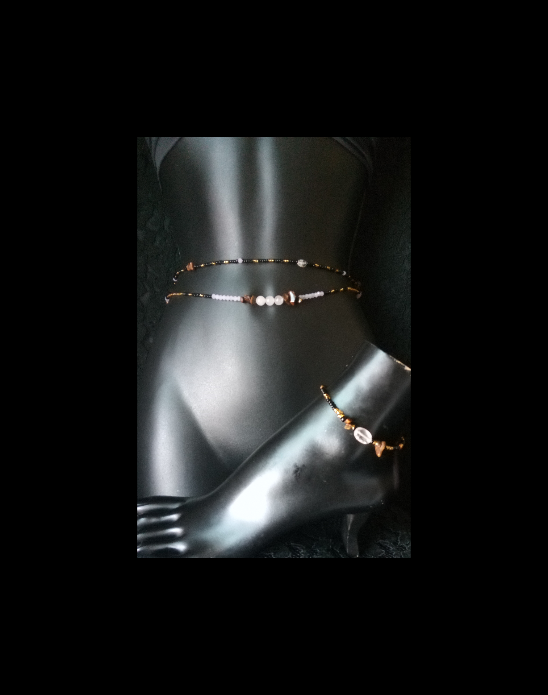 COURAGE TO LOVE ( ROSE QUARTZ & TIGER EYE)