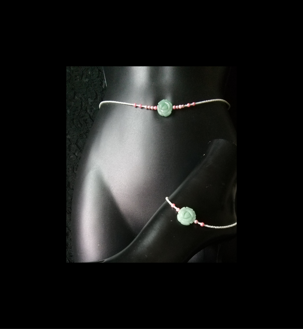 ROSES ( GREEN AVENTURINE)