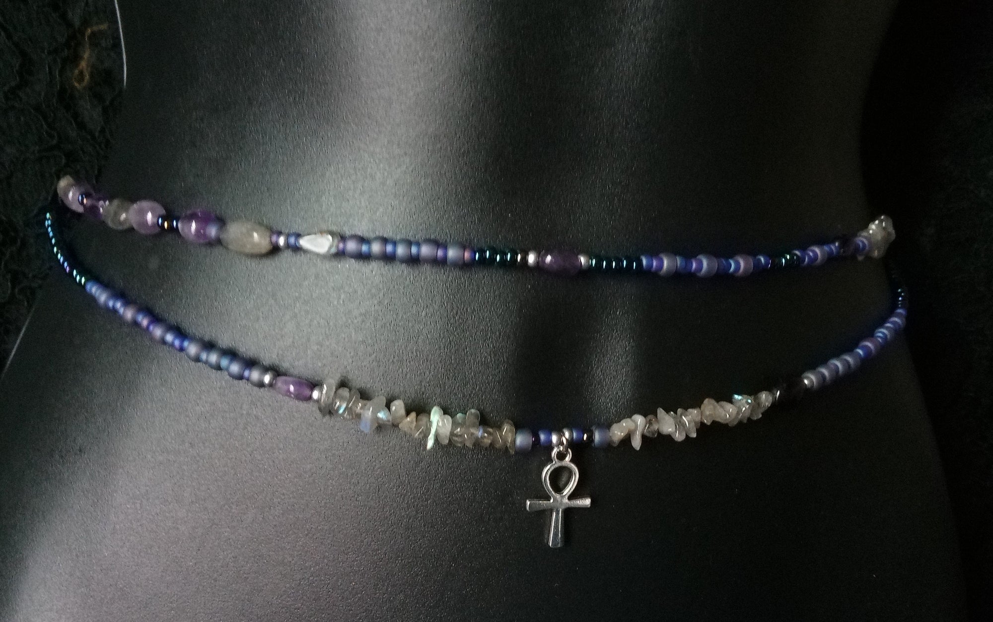 YONIVERSE ( AMETHYST & LABRADORITE)