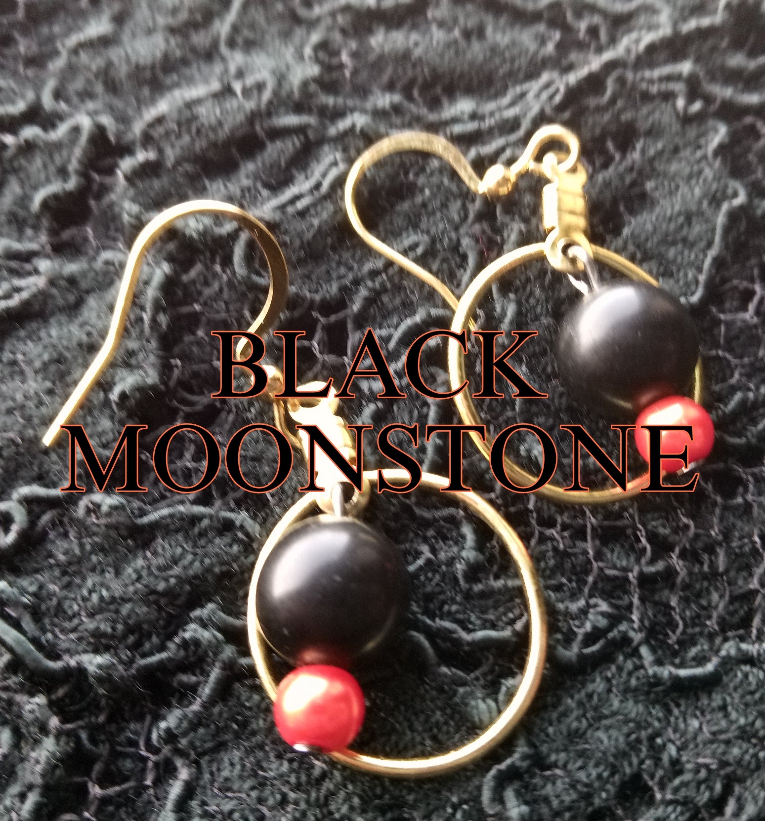 GEM DROPS ( DROP EARRINGS)
