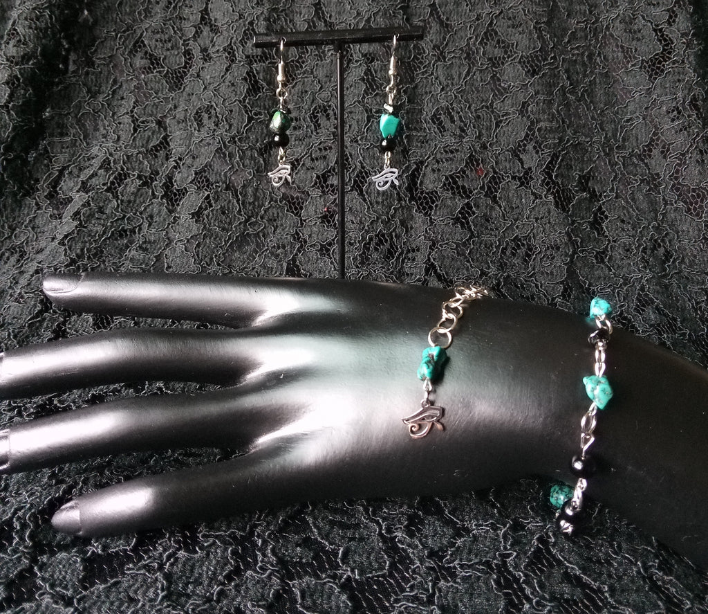 SHE IS PROTECTED (CHAIN LINK BRACELET SET )