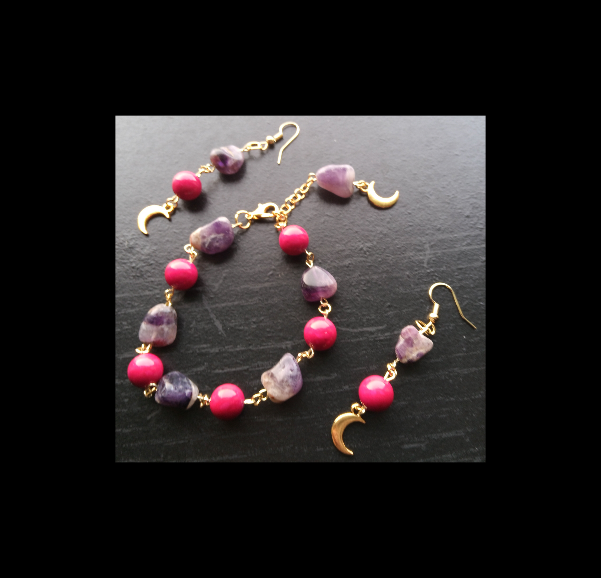 GODDESS DIVA ( CHAIN LINK BRACELET SET )