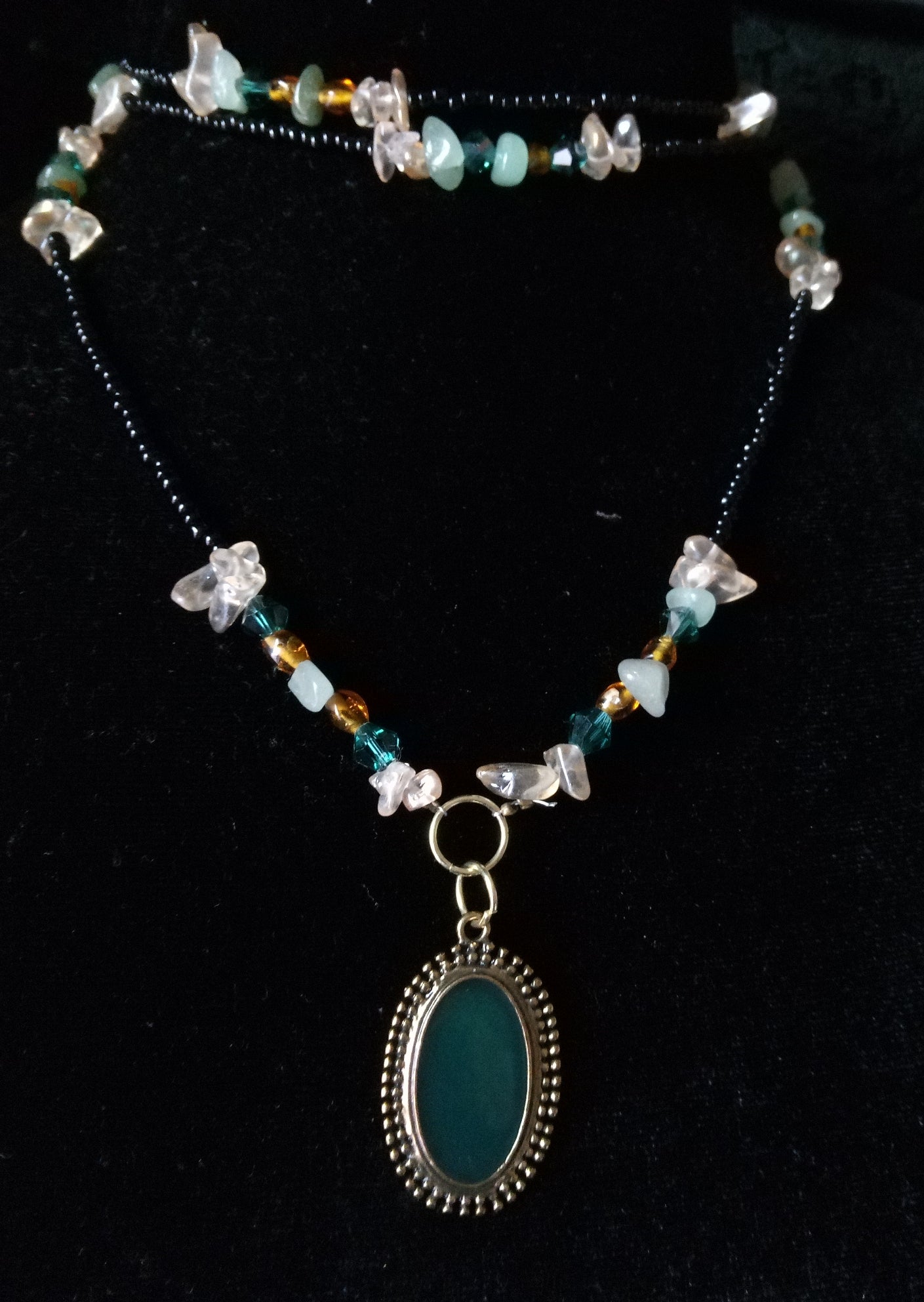 GREEN AVENTURINE MULTI WAY BODY NECKLACE