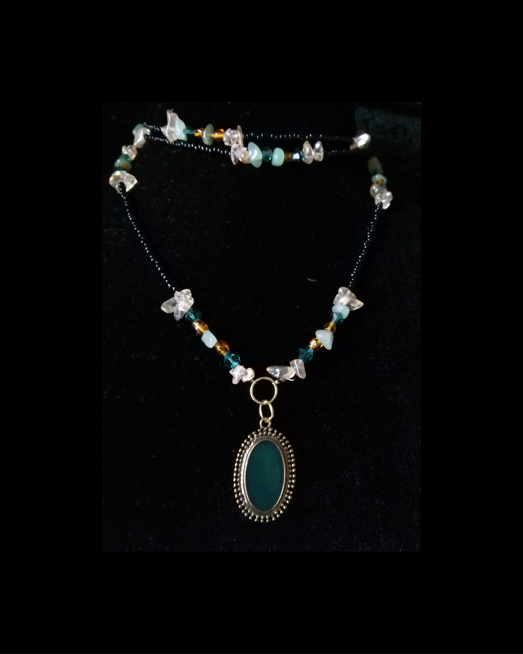 GREEN AVENTURINE MULTI WAY BODY NECKLACE