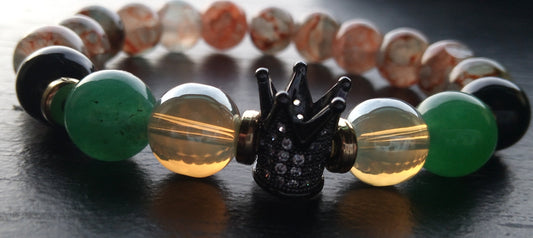 FATHER EARTH ( GREEN AVENTURINE)