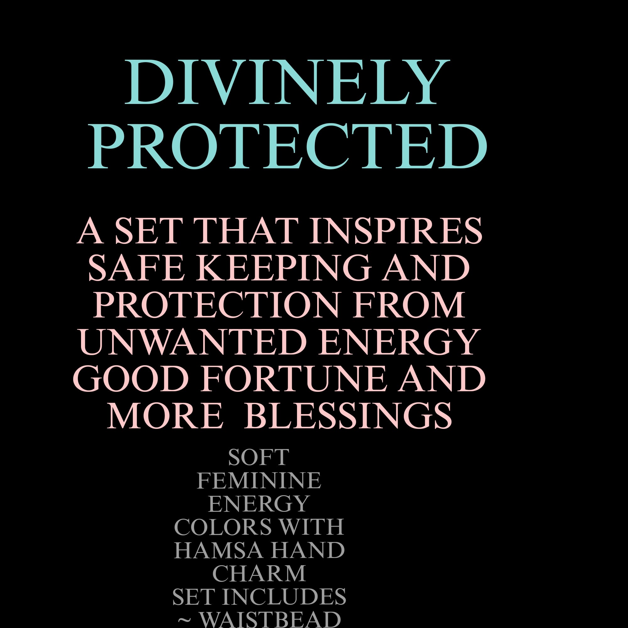 DIVINELY PROTECTED ( STRETCH SET )